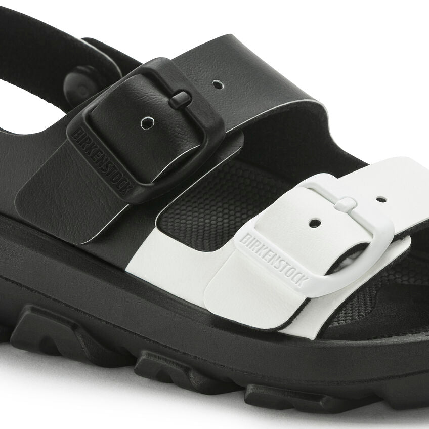 BIRKENSTOCK MOGAMI KID BLACK WHITE BIRKO FLOR NARROW