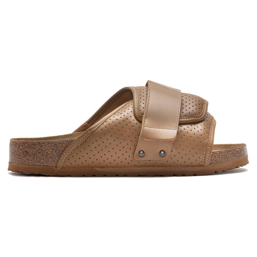 BIRKENSTOCK KYOTO PADDED CORK BROWN LEATHER REGULAR