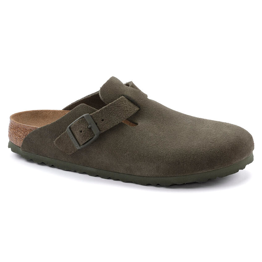 BIRKENSTOCK BOSTON THYME SUEDE NARROW