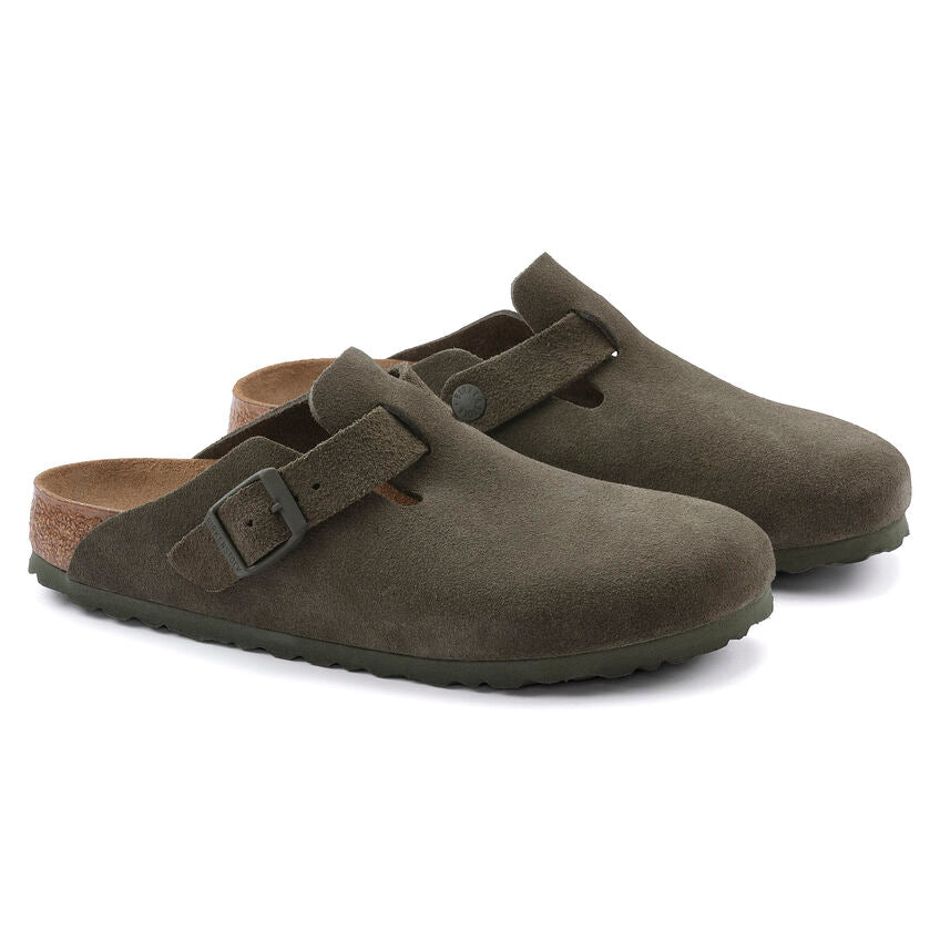 BIRKENSTOCK BOSTON THYME SUEDE NARROW