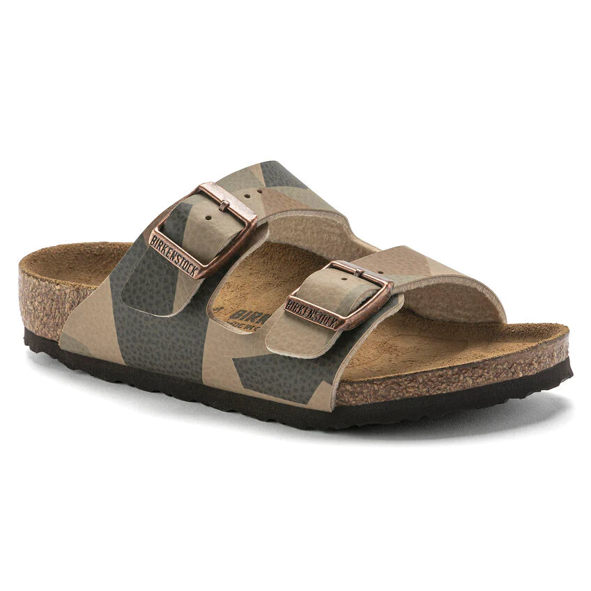 BIRKENSTOCK ARIZONA KID GEO MINK BIRKO FLOR NARROW