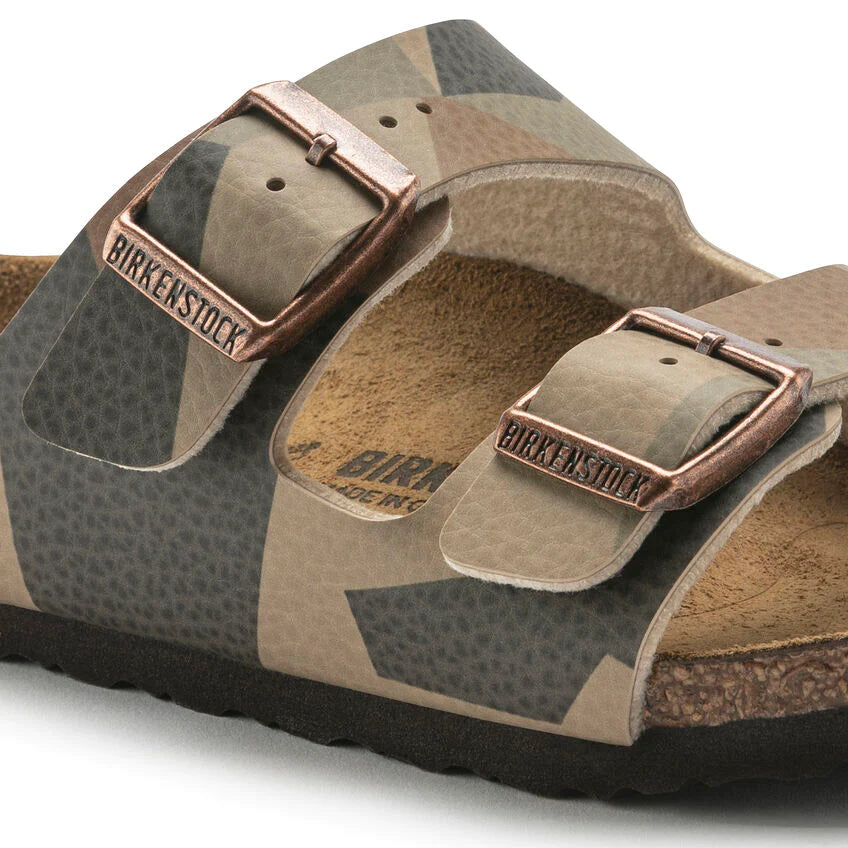 BIRKENSTOCK ARIZONA KID GEO MINK BIRKO FLOR NARROW