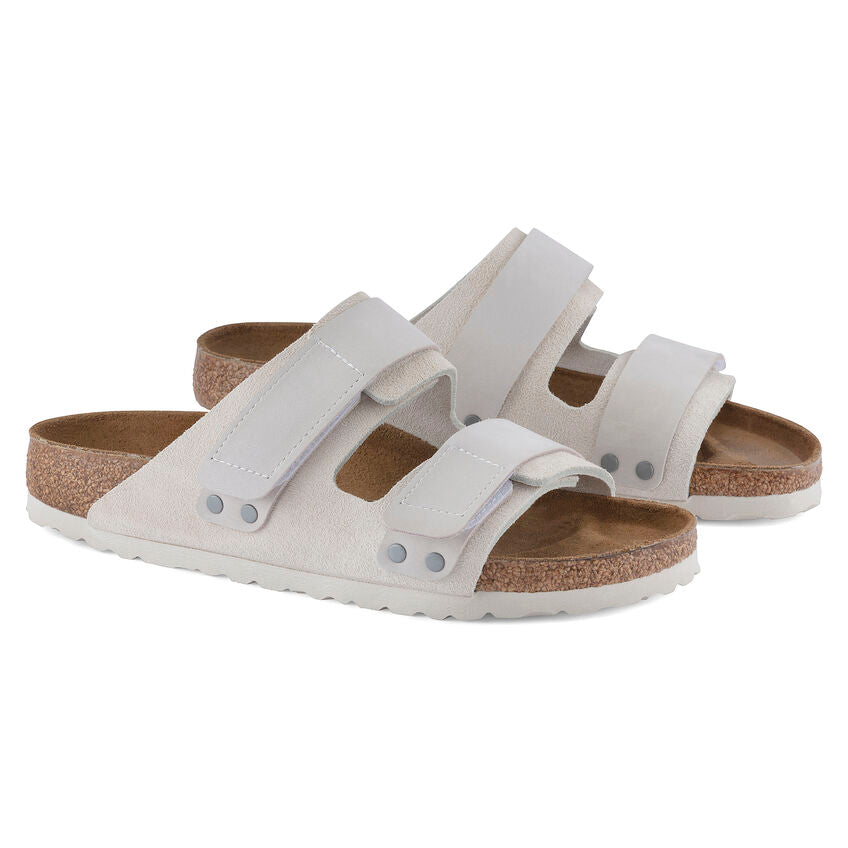 BIRKENSTOCK UJI ANTIQUE WHITE SUEDE REGULAR