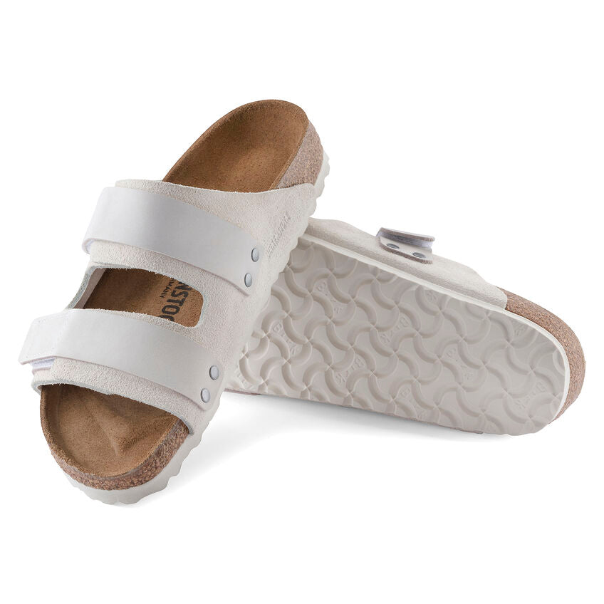 BIRKENSTOCK UJI ANTIQUE WHITE SUEDE REGULAR