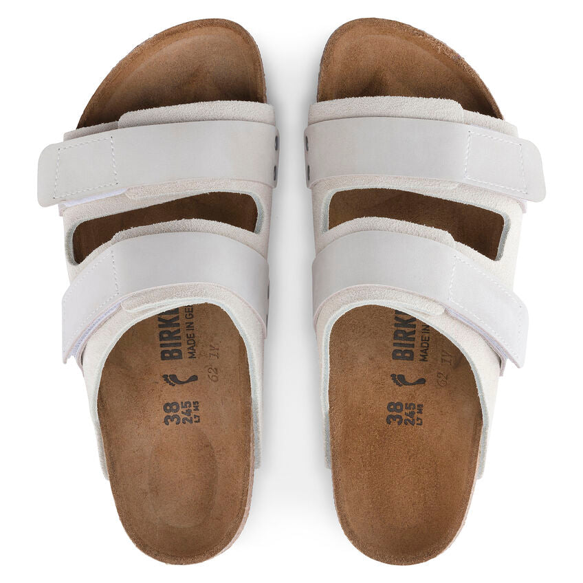 BIRKENSTOCK UJI ANTIQUE WHITE SUEDE REGULAR