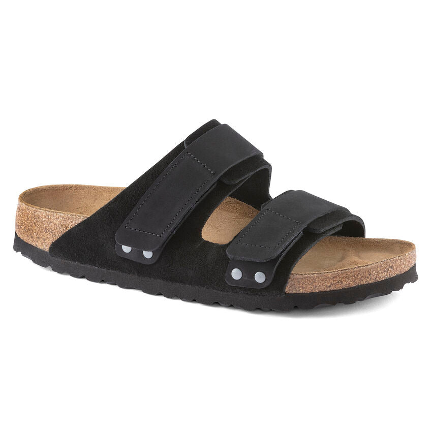 BIRKENSTOCK UJI BLACK SUEDE REGULAR