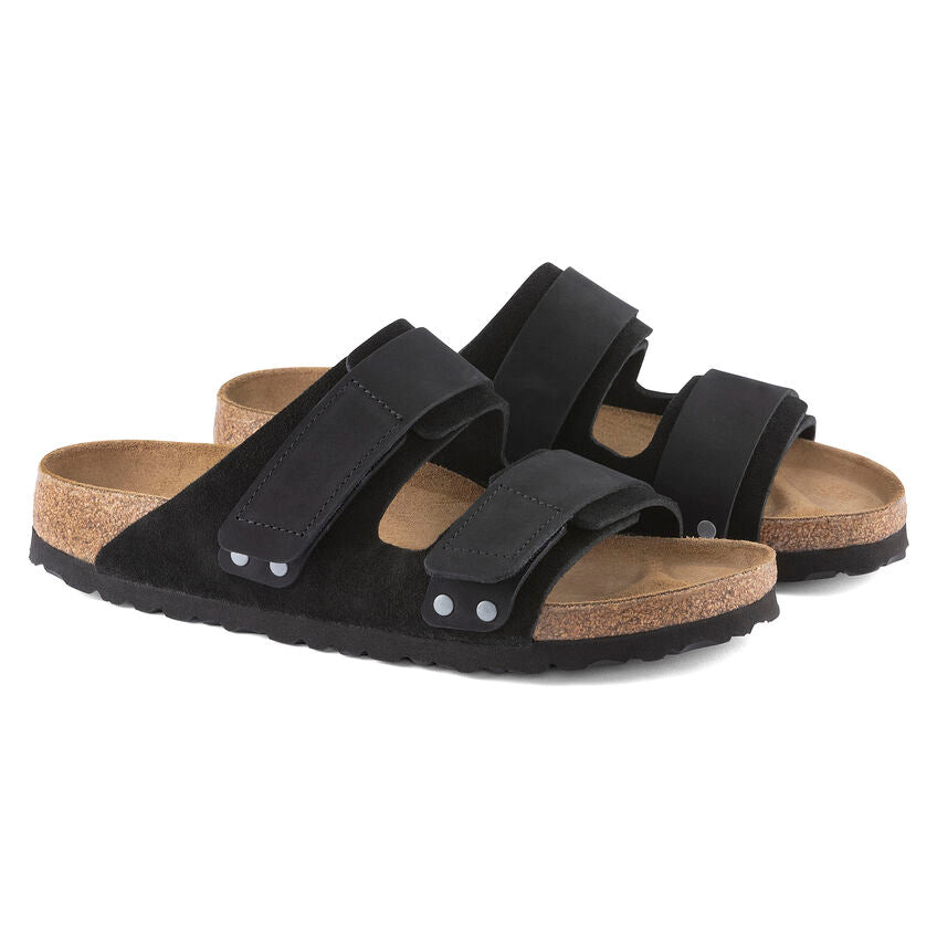 BIRKENSTOCK UJI BLACK SUEDE REGULAR