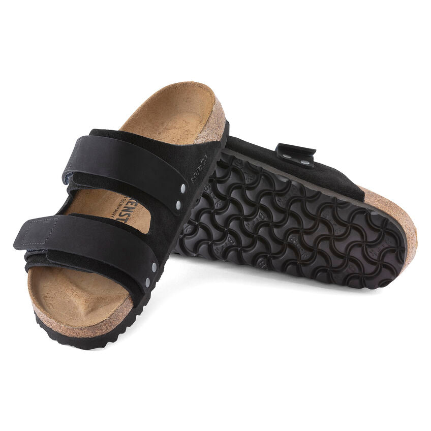 BIRKENSTOCK UJI BLACK SUEDE REGULAR