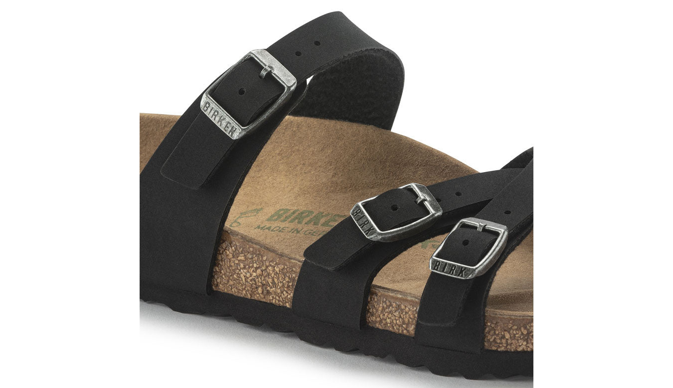 BIRKENSTOCK FRANCA VEGAN EGGSHELL CANVAS REGULAR