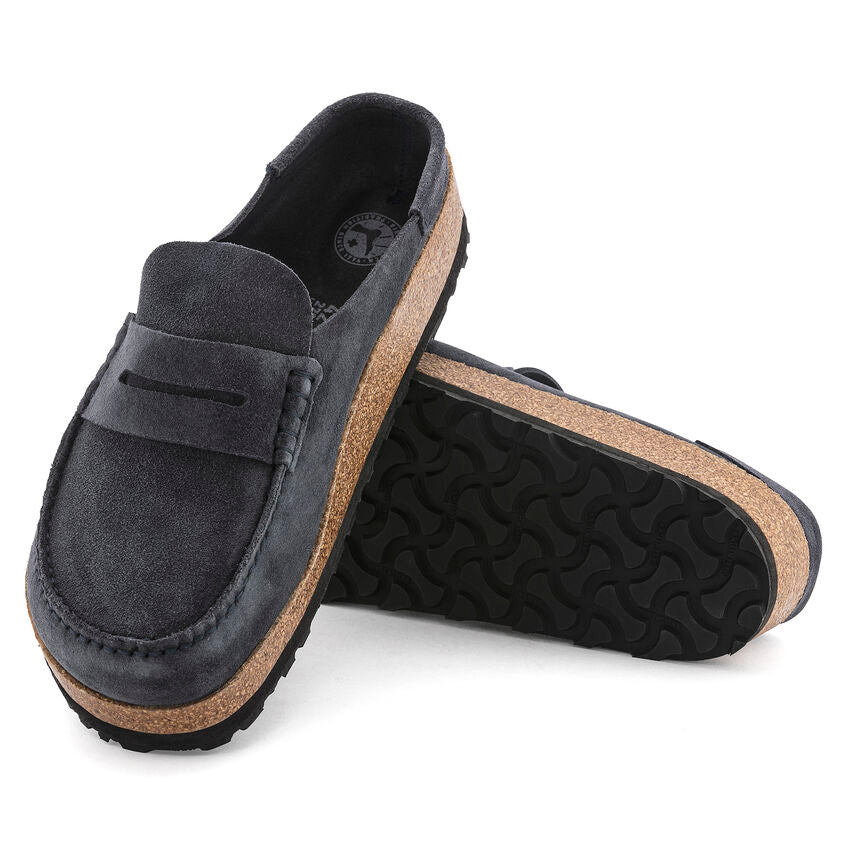 BIRKENSTOCK NAPLES GRIP NAVY SUEDE REGULAR