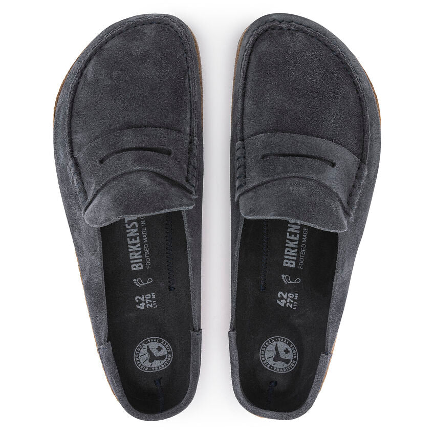 BIRKENSTOCK NAPLES GRIP NAVY SUEDE REGULAR