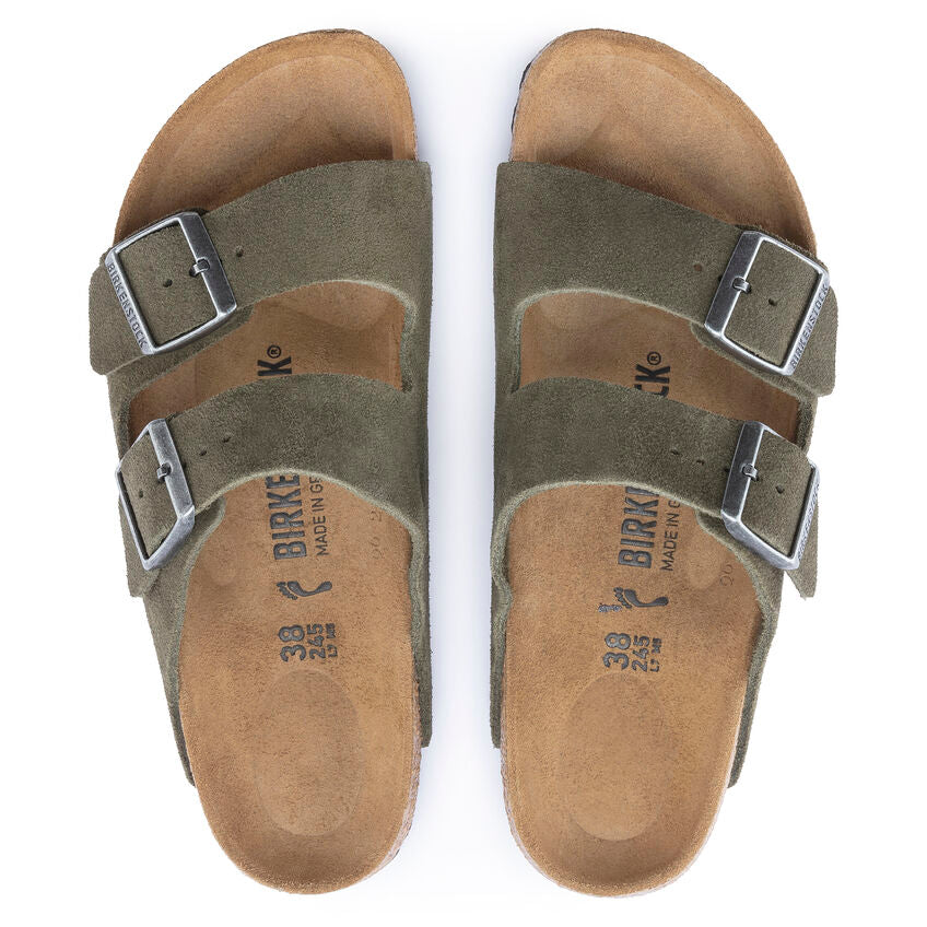 BIRKENSTOCK ARIZONA THYME SUEDE REGULAR