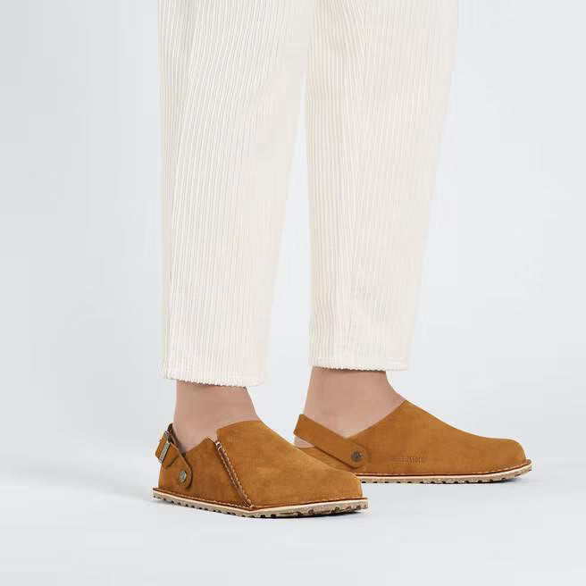 Birkenstock Fanny Ring Buckle Natural Leather Black