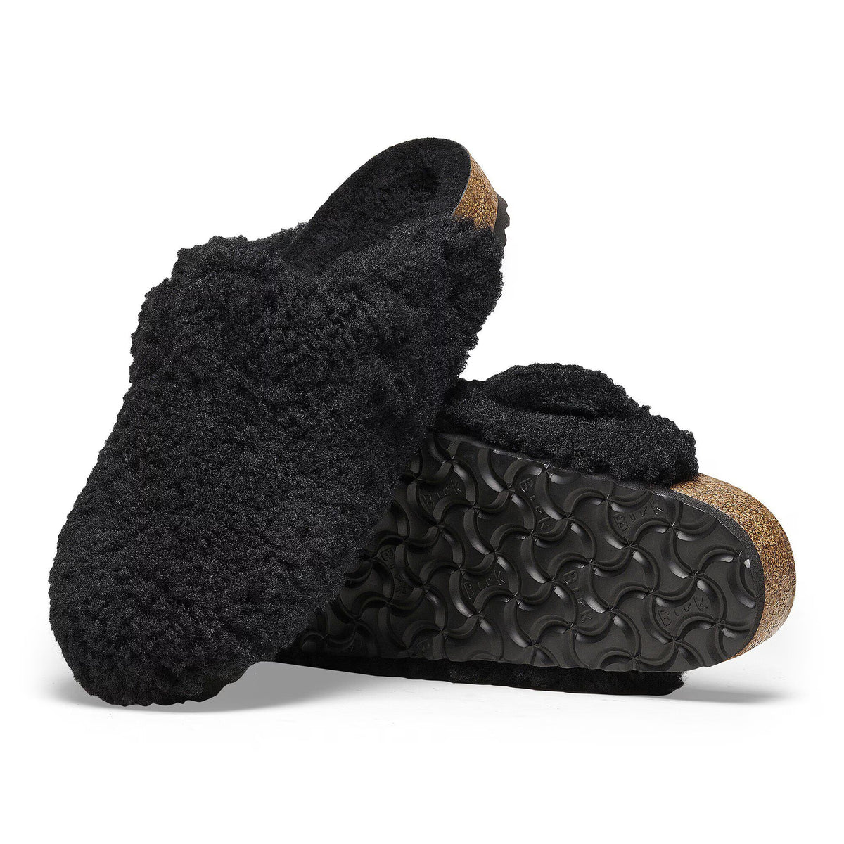 Birkenstock Boston Big Buckle Big Buckle Clogs - Black Gold - Narrow