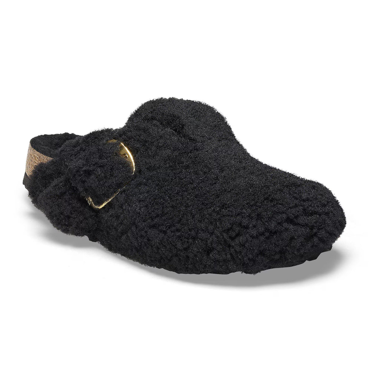 Birkenstock Boston Big Buckle Big Buckle Clogs - Black Gold - Narrow