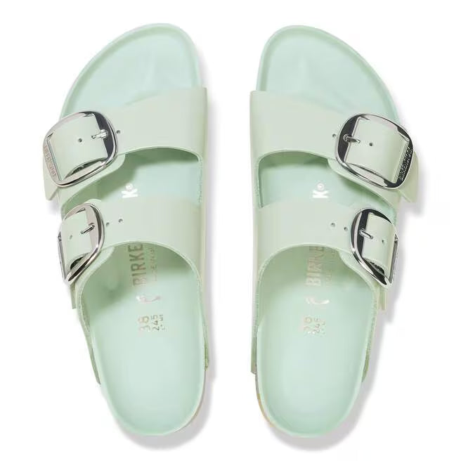 Birkenstock Arizona Big Buckle Rivet Logo Leather - Zebra, Narrow