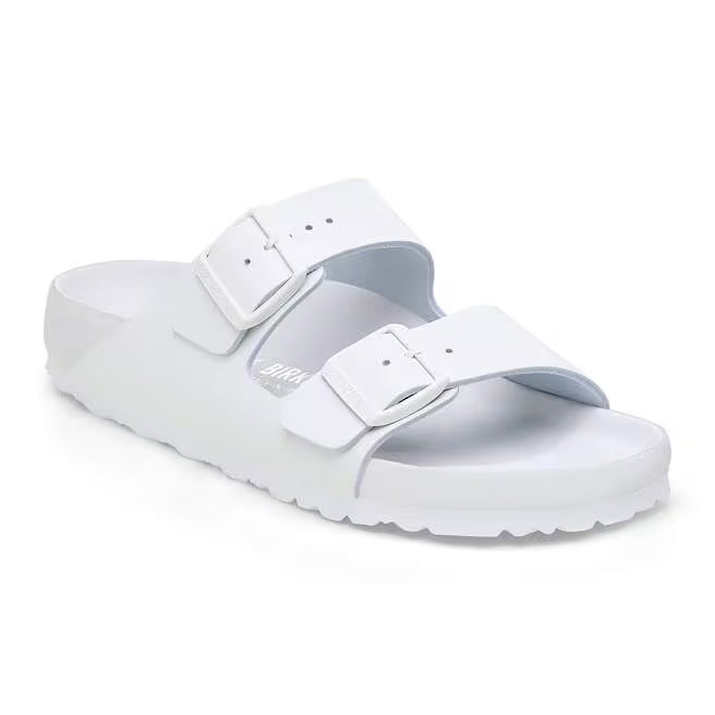 Birkenstock Arizona Natural Leather Exquisit - White, Regular