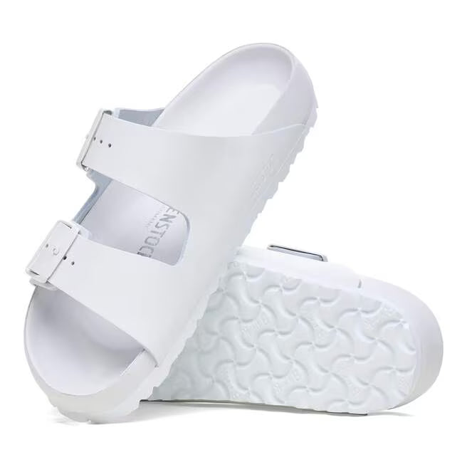 Birkenstock Arizona Natural Leather Exquisit - White, Regular
