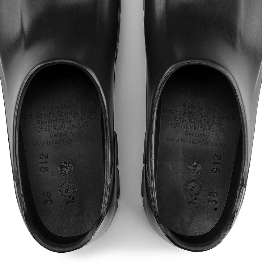 BIRKENSTOCK A 630 BLACK POLYURETHANE