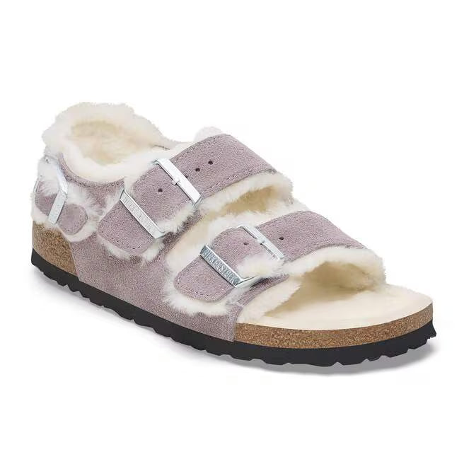 Birkenstock Buckley Natural Leather Clogs - Zinfandel - 1027987 - Narrow