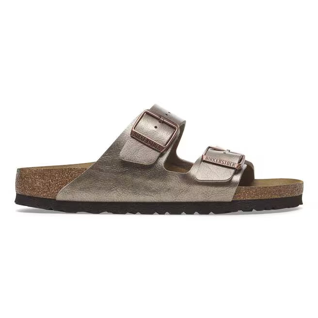 Birkenstock Arizona Birko-Flor Graceful - Taupe, Narrow