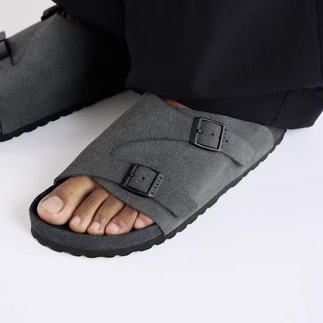 Birkenstock Blanca Birko-Flor - Black, Regular