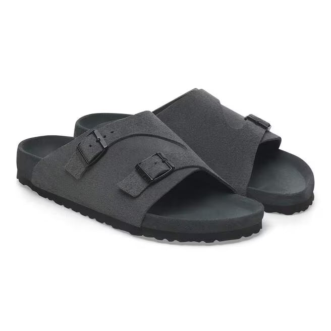 Birkenstock Blanca Birko-Flor - Black, Regular