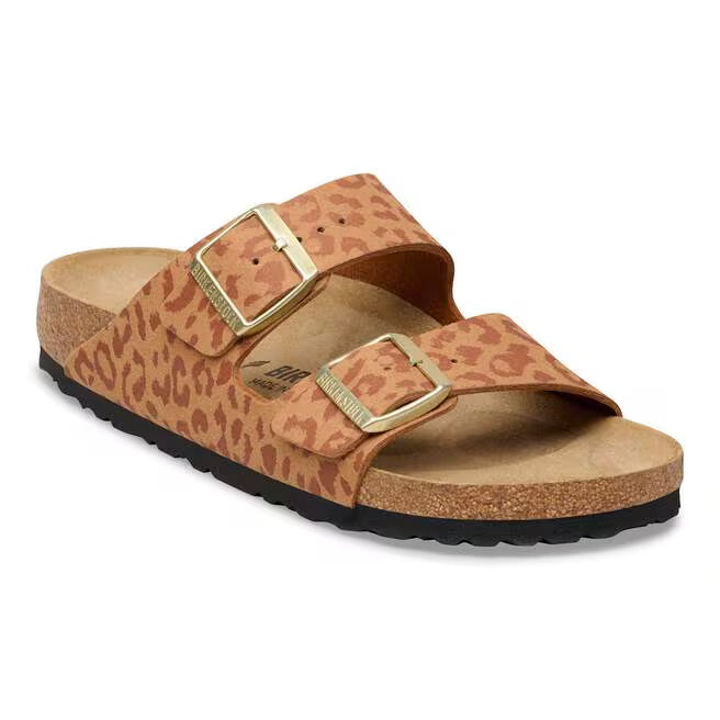 Birkenstock Arizona Synthetics Leo - Pecan, Narrow
