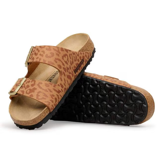 Birkenstock Arizona Synthetics Leo - Pecan, Narrow