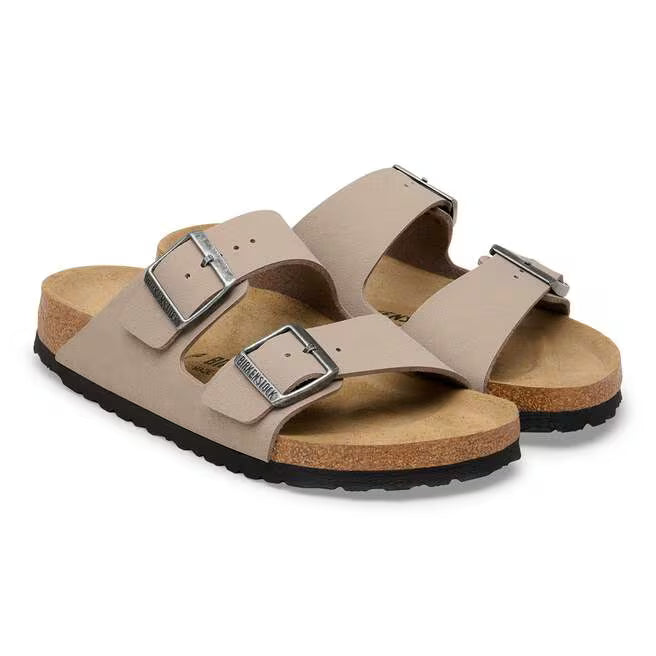 Birkenstock Arizona Birko-Flor - Gray Taupe, Narrow