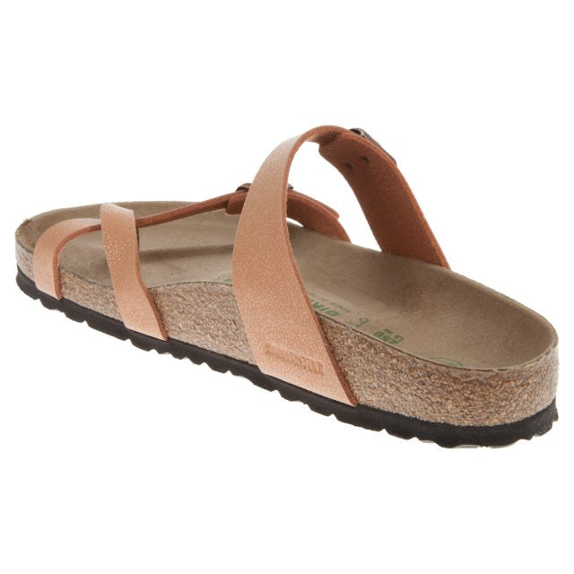 BIRKENSTOCK MAYARI VEGAN PECAN BIRKIBUC REGULAR