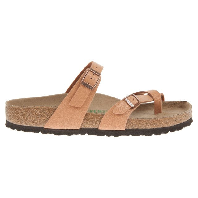 BIRKENSTOCK MAYARI VEGAN PECAN BIRKIBUC REGULAR