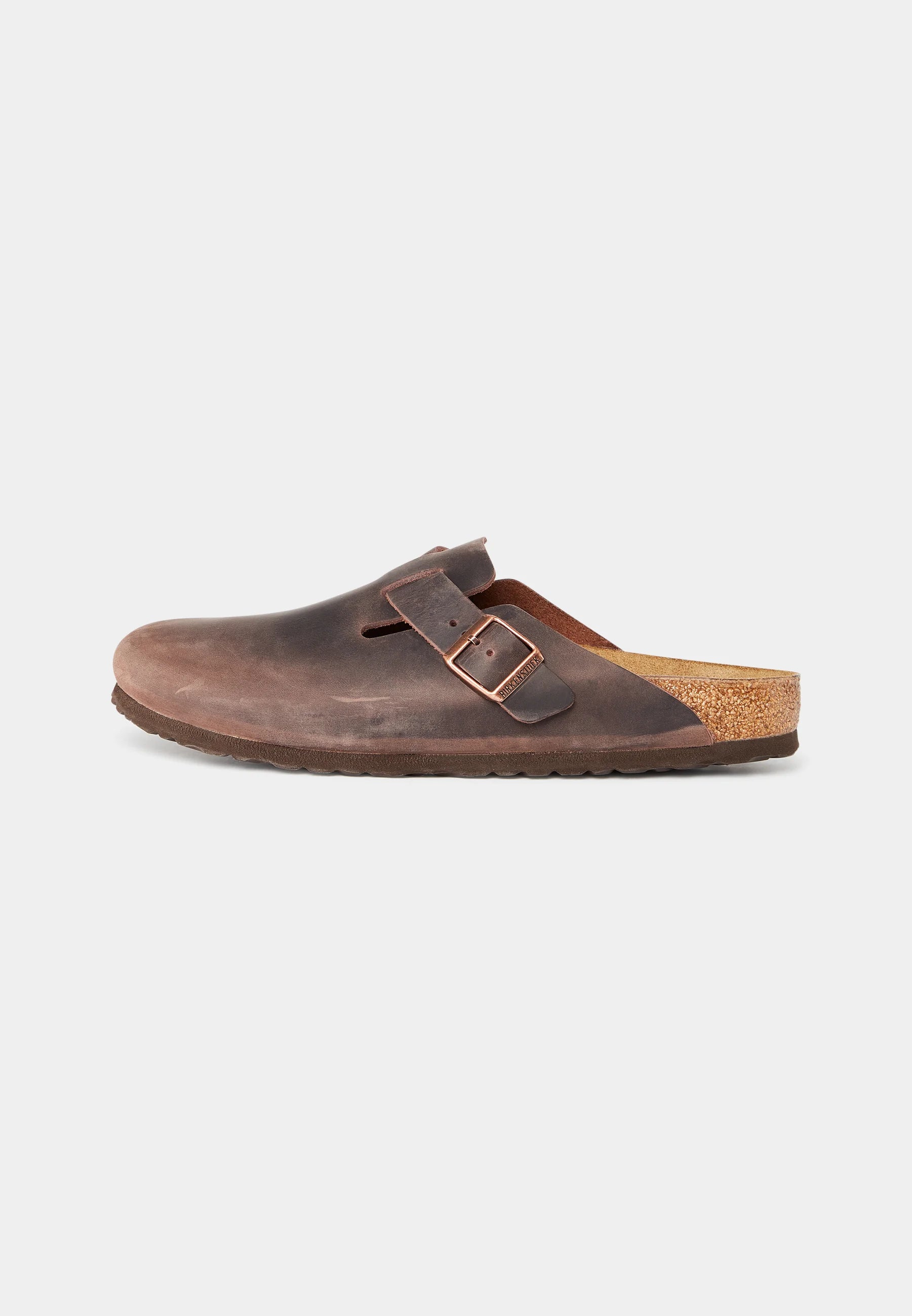 BIRKENSTOCK BOSTON BOLD GAP ROAST LEATHER REGULAR