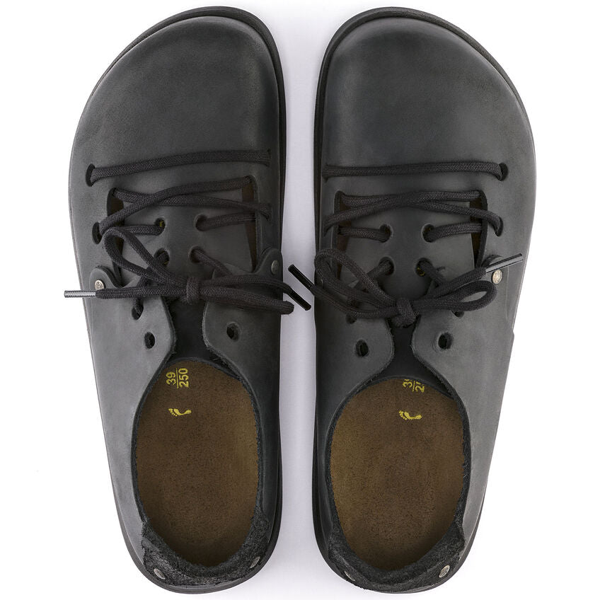 BIRKENSTOCK MONTANA BLACK OILED LEATHER