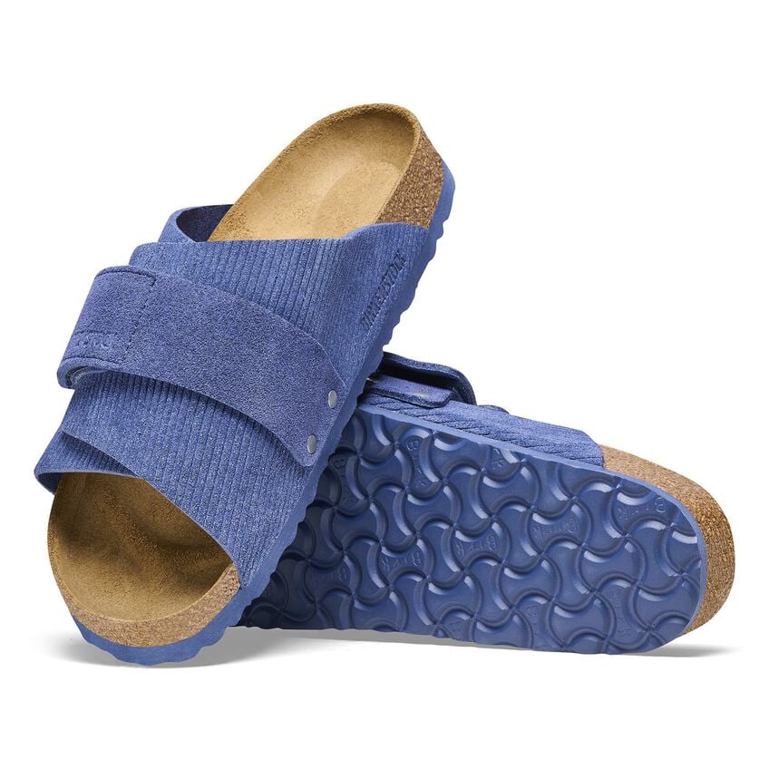 Birkenstock Kyoto Sandals - Wide Adjustable Strap - Anatomically Shaped Cork Footbed - EVA Sole - Casual Comfort