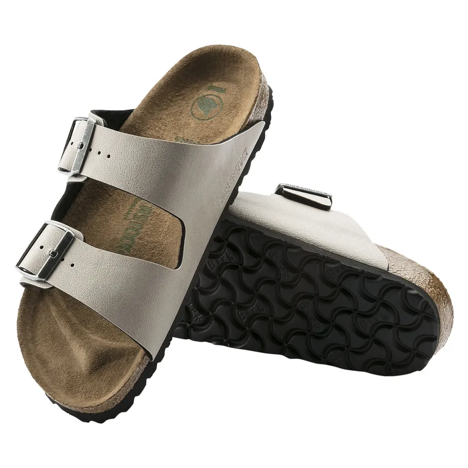 Birkenstock Arizona BS - Birko-Flor Two-Strap Sandal - Anatomically Shaped Cork-Latex Footbed - Adjustable Metal Pin Buckles - EVA Sole - Suede Footbed Lining - Made in Germany