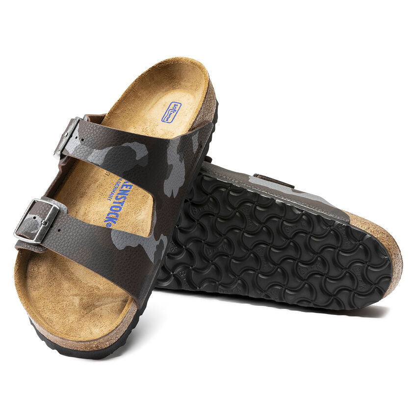 Birkenstock Arizona BS - Birko-Flor Two-Strap Sandal - Soft Footbed with Anatomically Shaped Cork-Latex - Adjustable Pin Buckles - EVA Sole - Suede Footbed Lining - Made in Germany