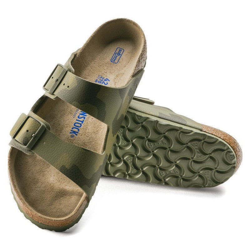 Birkenstock Arizona BS - Birko-Flor Two-Strap Sandal - Soft Footbed with Anatomically Shaped Cork-Latex - Adjustable Pin Buckles - EVA Sole - Suede Footbed Lining - Made in Germany