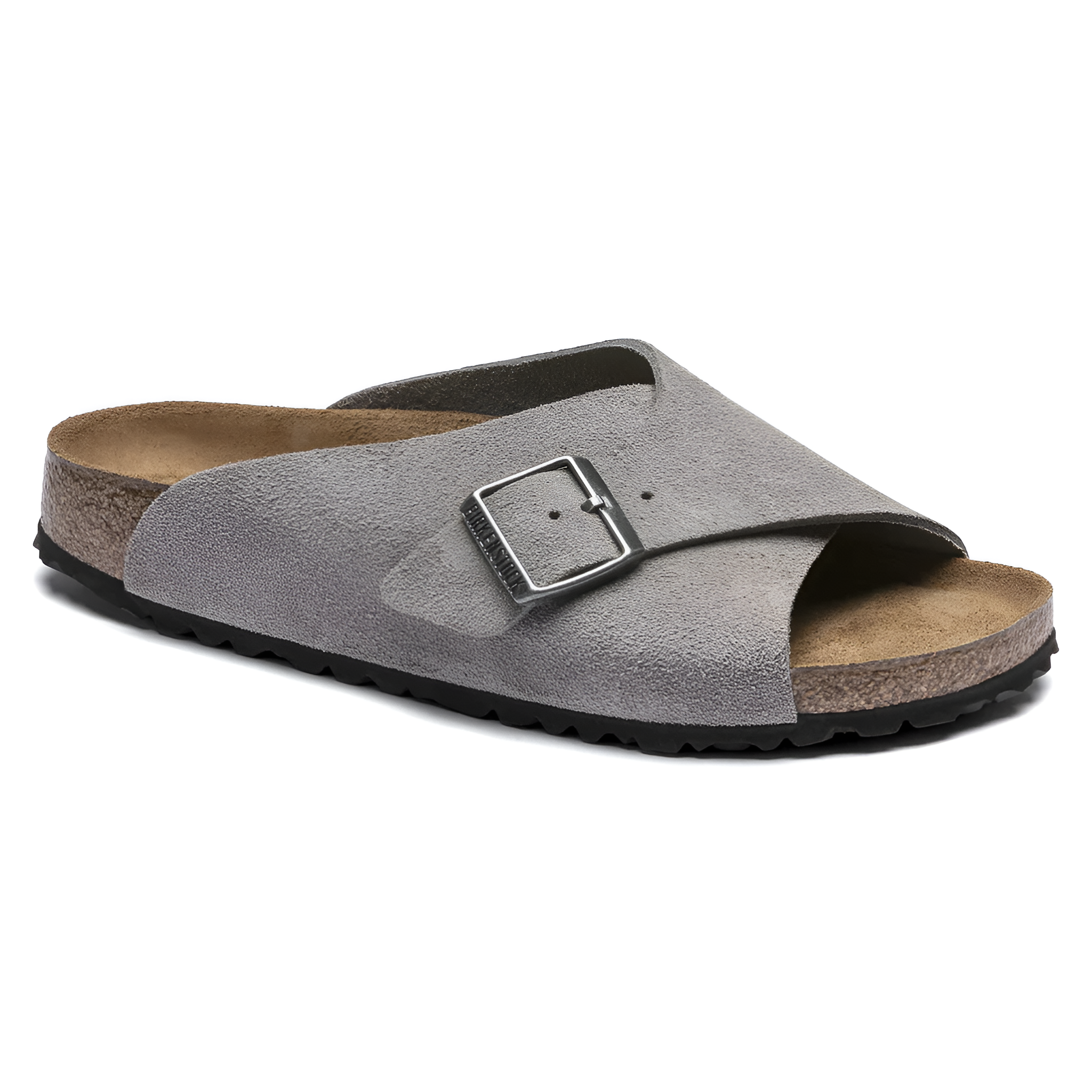 BIRKENSTOCK Arosa Soft Footbed Suede Leather Sandal Slide - Enclosed Stability, Open Comfort - Multiple Colors & Sizes