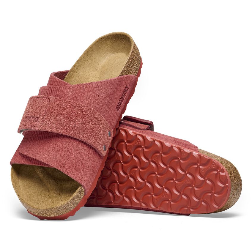 Birkenstock Kyoto Sandals - Wide Adjustable Strap - Anatomically Shaped Cork Footbed - EVA Sole - Casual Comfort