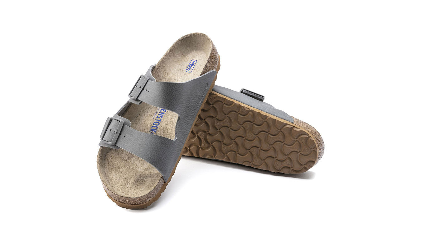 Birkenstock Arizona BS - Birko-Flor Two-Strap Sandal - Anatomically Shaped Cork-Latex Footbed - Adjustable Metal Pin Buckles - EVA Sole - Suede Footbed Lining - Made in Germany