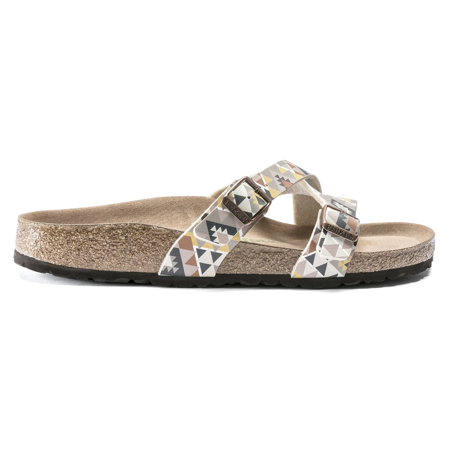 Birkenstock Yao Balance Geometric Strap Sandal - Iconic Comfort - EVA Sole - Anatomically Shaped Footbed - Adjustable Buckles - Multiple Colors and Size