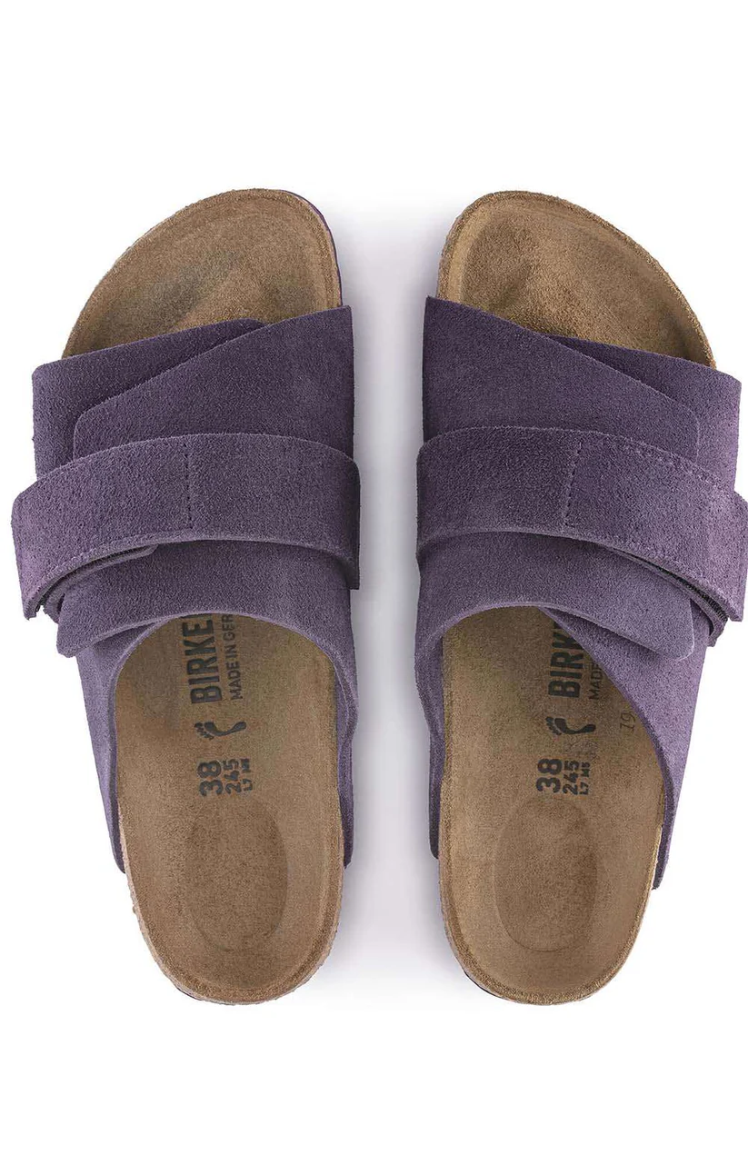 Birkenstock Kyoto Sandals - Wide Adjustable Strap - Anatomically Shaped Cork Footbed - EVA Sole - Casual Comfort