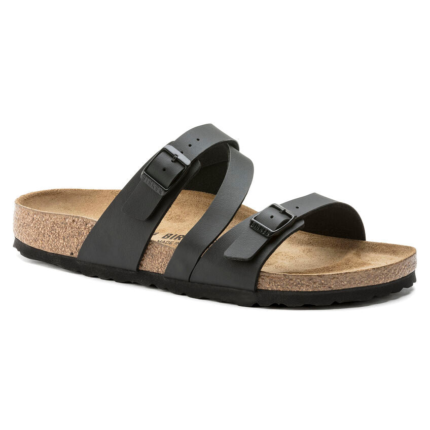 BIRKENSTOCK SALINA BLACK BIRKO FLOR REGULAR