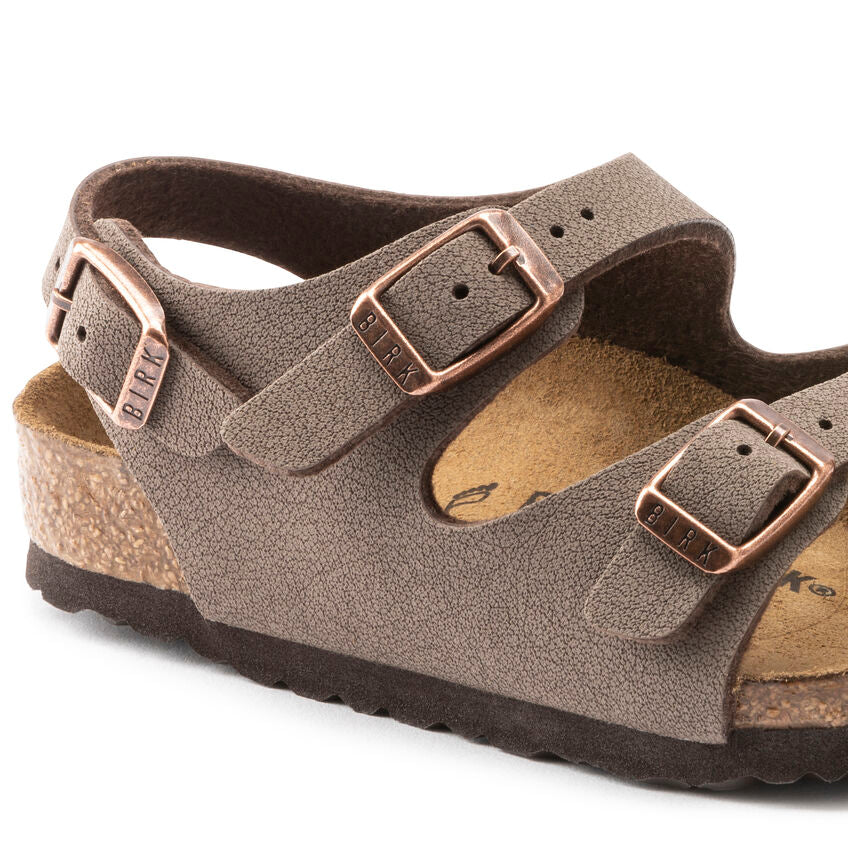 BIRKENSTOCK ROMA MOCHA BIRKIBUC REGULAR