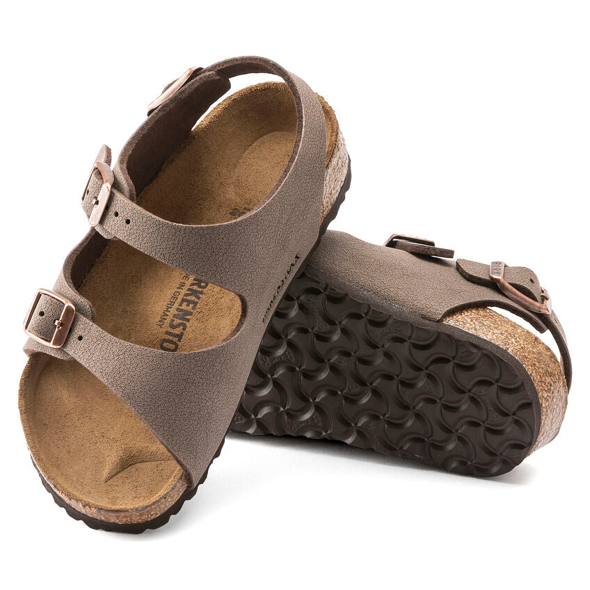 BIRKENSTOCK ROMA MOCHA BIRKIBUC REGULAR