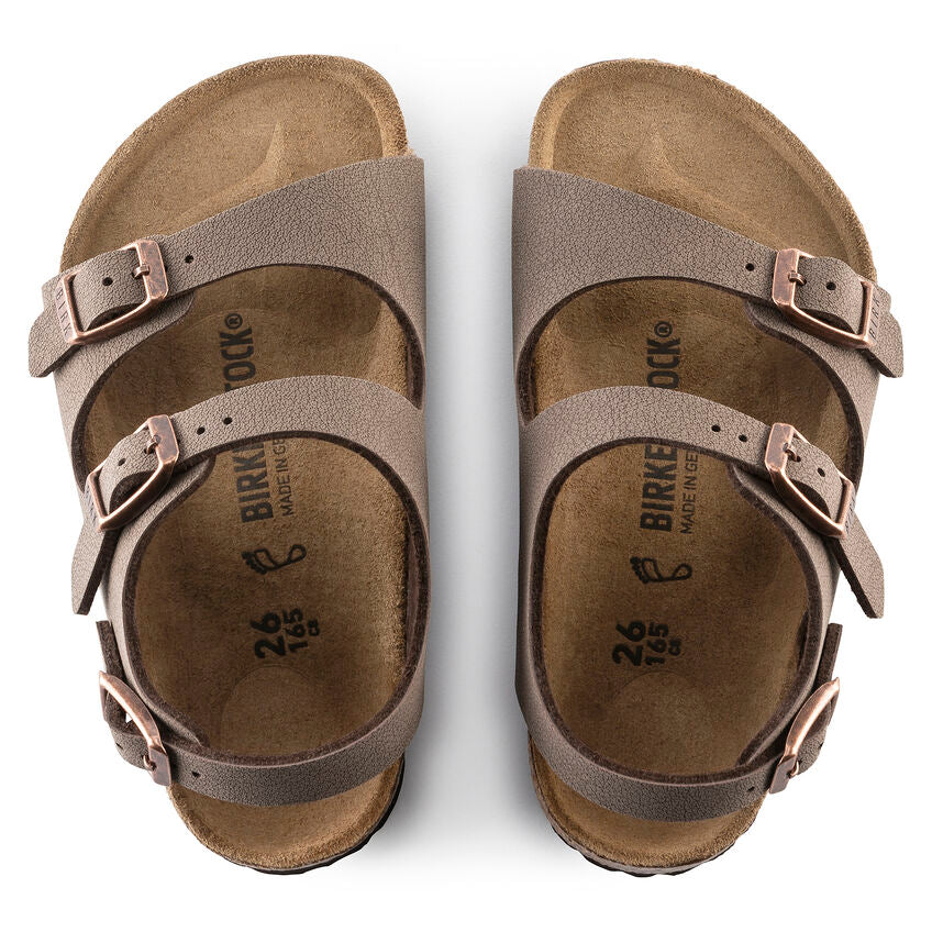 BIRKENSTOCK ROMA MOCHA BIRKIBUC REGULAR