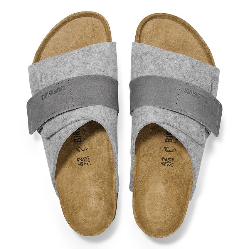 Birkenstock Kyoto Sandals - Wide Adjustable Strap - Anatomically Shaped Cork Footbed - EVA Sole - Casual Comfort