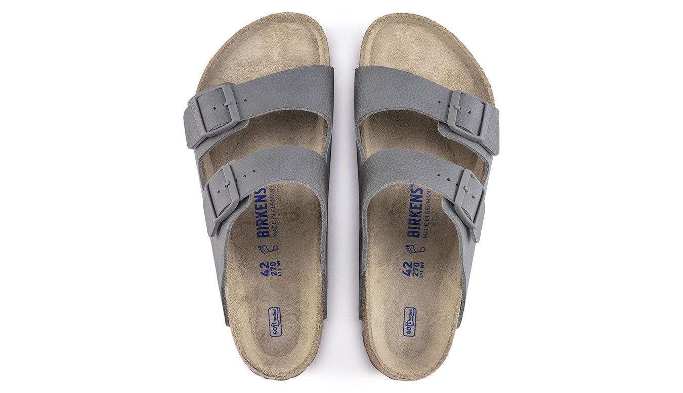 Birkenstock Arizona BS - Birko-Flor Two-Strap Sandal - Anatomically Shaped Cork-Latex Footbed - Adjustable Metal Pin Buckles - EVA Sole - Suede Footbed Lining - Made in Germany