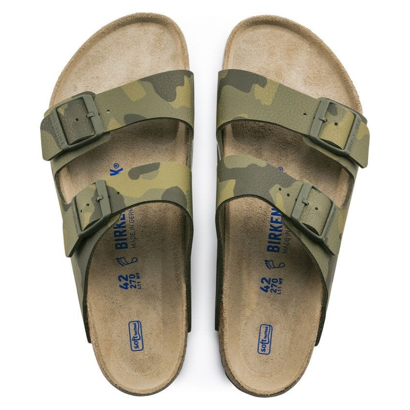 Birkenstock Arizona BS - Birko-Flor Two-Strap Sandal - Soft Footbed with Anatomically Shaped Cork-Latex - Adjustable Pin Buckles - EVA Sole - Suede Footbed Lining - Made in Germany